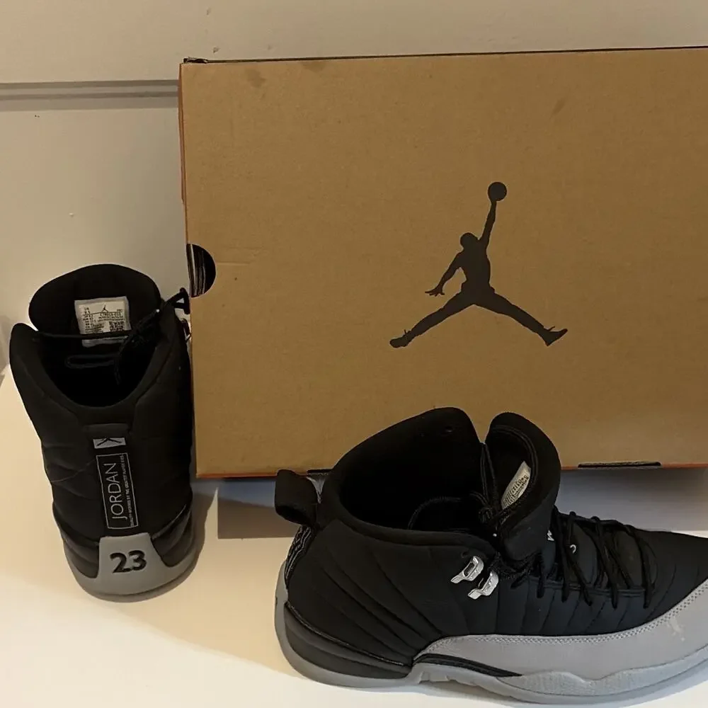 Jordan Air Jordan 12 Retro Barons CT8013-010 Black/Wolf Grey/White